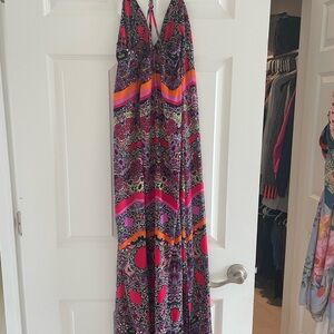 Vibrant Multicolor Maxi Dress